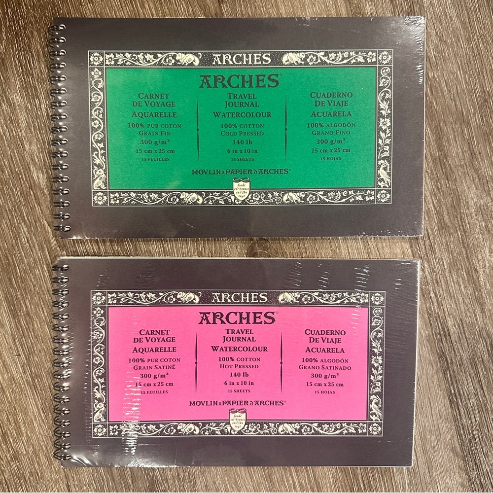Arches Watercolor Paper and Paintbrush Set - Picture 9 of 9